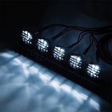 4/5/6LEDs Roof Lamp Lights Bar for SCX10