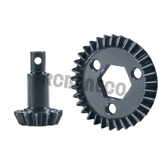 2PCS Steel Gear Set 33+13T Transmission Gears for 1/18 Axial UTB18 Capra Buggy Upgrade Parts