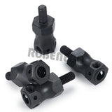 Metal Wheel Hex Adapter Extenders +15mm for 1/10 Losi Hammer Rey, BAJAREY Ford Raptor, Lasernut U4 RC Buggy Truck Parts