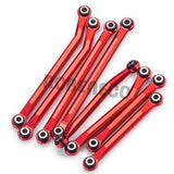 Metal High Clearance Chassis Link Rods Set for 1/18 RC Crawler Traxxas TRX4M Bronco Defender Upgrade Parts