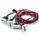 4LED White Lights with Plastic Lampshade for Traxxas TRX4 D90 SCX10