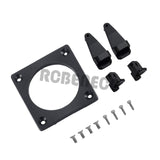 Metal Battery Mounting Plate Conversion Kit Up 2mm for 1/24 RC Crawler Axial SCX24