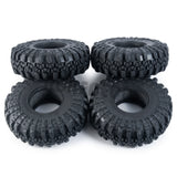 4PCS 2.2" Rubber Wheel Tires for TRX-4 Axial Wraith SCX10 90047 D90 D110 TF2