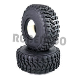 1/2/4pcs 2.9" Terrain Wheel Tires 180*67mm Rubber Tyres for Axial SCX6