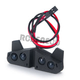 Front Headlights and Rear Taillight Set 6-8.4v for TRAXXAS SLASH 4x4 2wd VXL, XL-5 1/10 RC Car