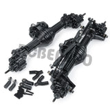 Metal Front/Rear Straight Axle for Axial SCX10 II 90028