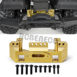 Brass 118g Heavy Duty Front Bumper w/Servo Mount For TRX4