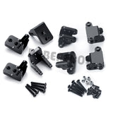 Metal Upper and Lower Shock Suspension Link Mount for LOSI 1/8 LMT 4S King Sling 4WD Digger Monster Buggy Truck Upgrade Parts