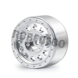 4PCS 1.0" Metal Beadlock Micro Wheel Rim Hub for Axial SCX24