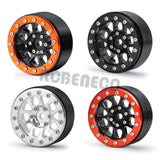 4pcs Metal Alloy 1.9" Beadlock Wheel Rims for Axial SCX10 D90 CC01TRX4