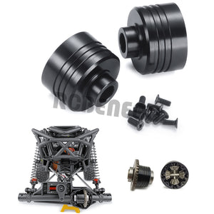 Aluminum Axle Diff Gear Case Center Differential Shell for Axial RBX10 AXI03005 1/10 RC Crawler Car