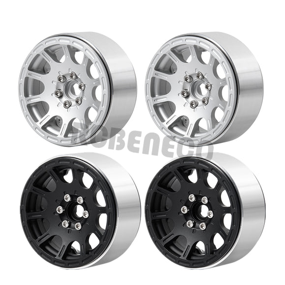 1/2/4pcs 1.9'' Alloy Beadlock Wheel Rims for AXIAL SCX10 D90 TRX4 1/10 RC Crawler