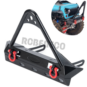 Metal Alloy Front Bumper with Tow hook for Axial SCX10