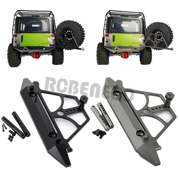 Metal Front Bumper Anti-Collision Bumper for Axial SCX10 90046