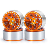 1.0inch Metal Beadlock Wheels Rims for Axial SCX24 1/24 RC Crawler Car