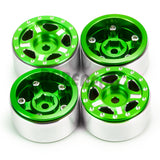 4PCS 1.0" Micro Beadlock Wheel Rim for 1/24 RC Crawler Car