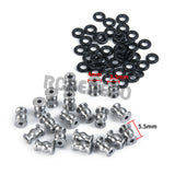 20Pcs RC Ball Studs Joints Replacement Rod Ends O Rings Set for  Axial SCX24