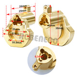 Heavy Brass Counterweight Rear Portal Drive Housing for Redcat Gen8