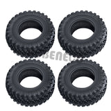 4PCS Rubber Tyres 15x38mm for Kyosho 1/18 Jimny Upgrade Parts