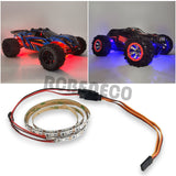 50 CM Length LED Light Strip for RC Airplane Flying Wing Plane AR Wing Drone Model 1/10 RC Car Truck Traxxas