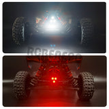 LED Lights Kit White Front Headlight & Red Rear Taillight for 1/8 ARRMA TYPHON 6S BLX TLR Tuned Buggy Upgrade Parts