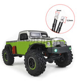 LED Headlights with Light Control Module CH2 for Axial SCX24 AXI00004