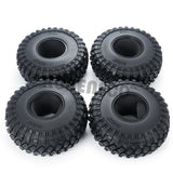 4pcs 2.2inch Rubber Tyre Wheel Tires with Foam Insert for Axial SCX10 90046 AXI03007 Wraith 90048 TRX4 1/10 RC Rock Crawler Car