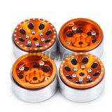 1.0inch Metal Beadlock Wheels Rims for Axial SCX24 1/24 RC Crawler Car