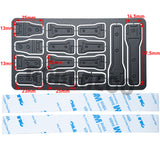 Engine Hood Door Hinge Decoration Cover Stickers for Axial SCX6 AXI05000