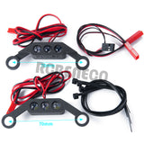 RC Car LED Lights Front and Rear Spotlight Lamp Bar for 1/10 TRAXXAS MAXX WideMAXX