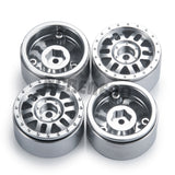 4pcs Metal Beadlock Wheels Rims for Axial SCX24 RC Crawler Car