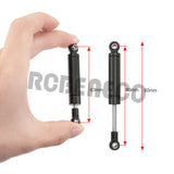 2PCS Built-in Spring 80-120mm Shock Absorber for Axial SCX10 TRX4 D90