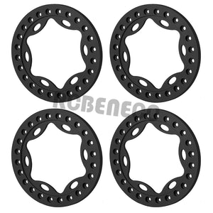 4PCS Aluminum Alloy Wheel Outer Ring for 1/10 RC Crawler Car Accessories