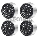 CNC Metal 1.0" Beadlock Micro Wheel Rims Hub for Axial SCX24