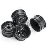 4pcs Metal 1.9 Beadlock Wheel Rim Hub for Axial SCX10 Traxxas TRX4 D90 1/10 RC Crawler Car