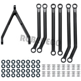 Aluminum High Clearance Chassis Links Set for Axial SCX24 AXI00006 Ford 1/24 RC Crawler Car