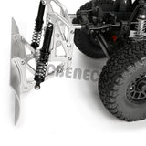 Alloy Snowplow Snow Shovel for Axial SCX10 TRX4 D90 1/10th RC Crawler Car