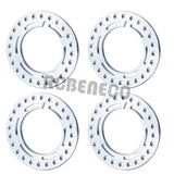 4PCS 1.9inch Aluminum Wheel Outer Beadlock Ring for SCX10 90046 TRX4 D90