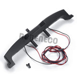 Metal Rear Bumper with LED Light for 1/10 RC Crawler Car Axial SCX10 III AXI03006 AXI03007 Wrangler Jeep Gladiator Parts