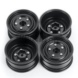 4pcs Metal 1.9 Beadlock Wheel Rim Hub for Axial SCX10 Traxxas TRX4 D90 1/10 RC Crawler Car