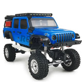 Metal Roof Rack Luggage with Headlight for 1/24 RC Crawler Car Axial SCX24 AXI00005