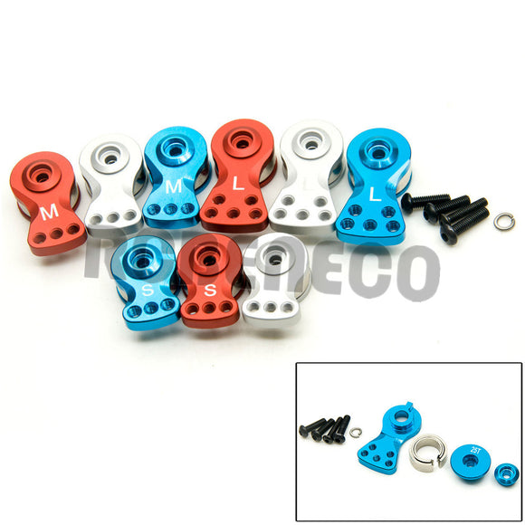 25T Steering Servo Arm Horn S/M/L for Axial SCX10