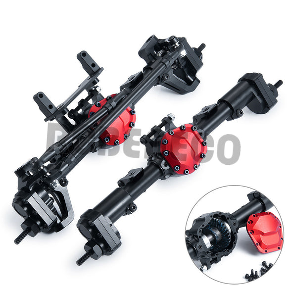 Aluminum Alloy Front/Rear Axle for Axial SCX10 II 90046 90047