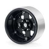 2.2 inch RC Beadlock Wheels Rims Aluminum Metal Hub for 1/10 RC Crawler Car Axial Wraith 90018/90048 RR10 TRX4