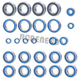 26PCS Steel Ball Bearing Kit for Arrma 1/5 Kraton Outcast 8S Complete Rubber Sealed Bearings