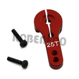 Aluminum Alloy 25T Steering Servo Arm Horn for 1/10 RC Car