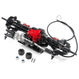 Front Axle Rear Axle with Differential Lock for D90 TF2 RC Car