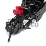 Front Axle Rear Axle with Differential Lock for D90 TF2 RC Car