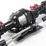 Front Axle Rear Axle with Differential Lock for D90 TF2 RC Car