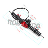 Front Axle Rear Axle with Differential Lock for D90 TF2 RC Car